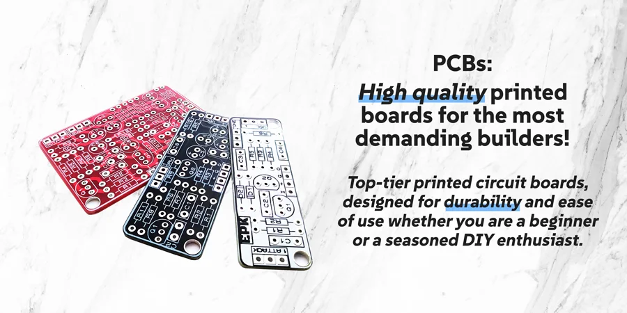 EffectPedalKits - PCBs printed circuit boards home banner