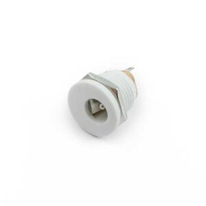 White DC Power Jack