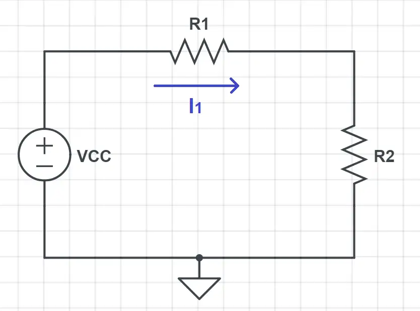 current arrow circuit example