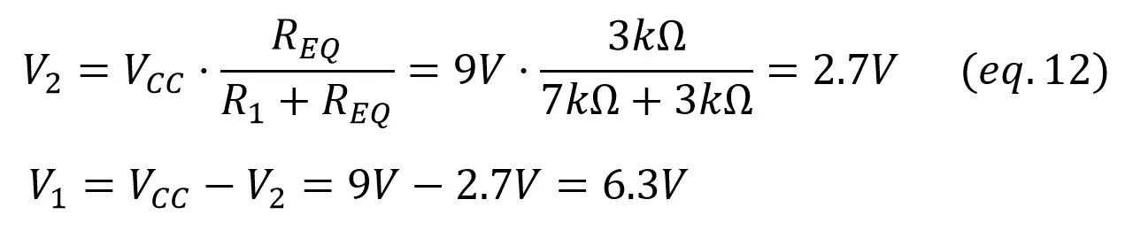 electric power voltage divider circuit 4