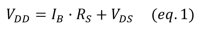 jfet circuit analysis equation 1