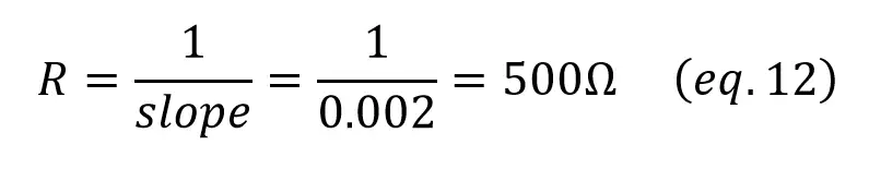 jfet controlled resistor equivalent resistance equation