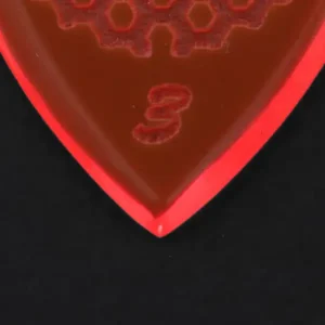 Enso Picks - Ember Red acrylic guitar pick tip